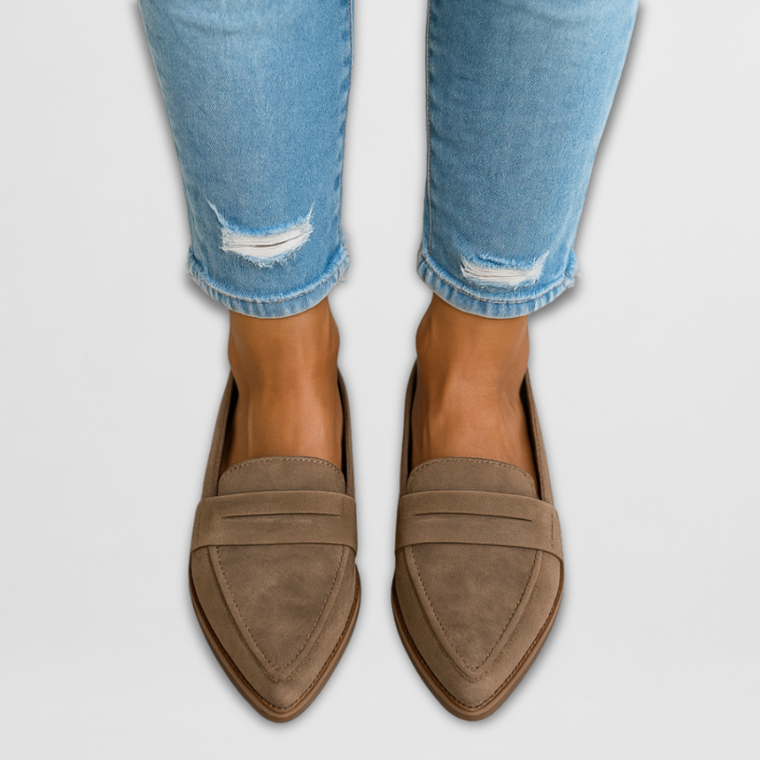 Nadia™ | Mocassins en suède