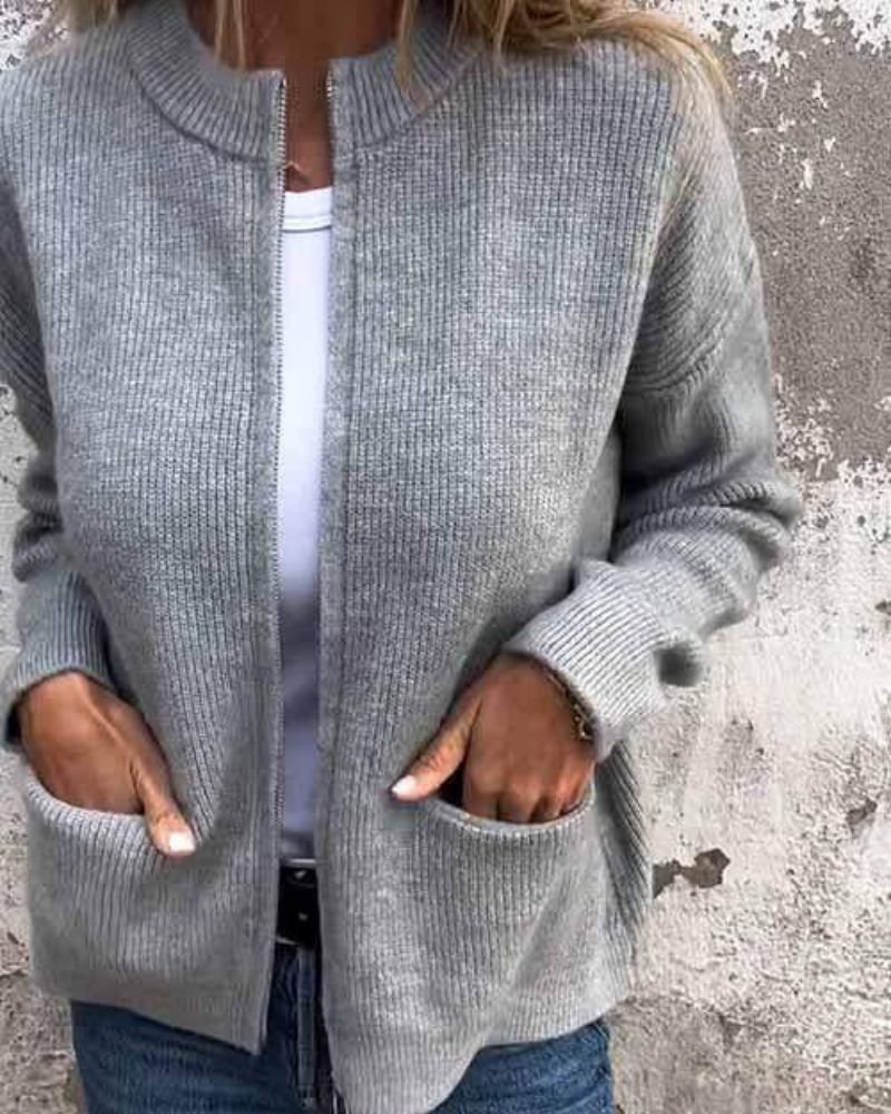 Sophie - Gilet Doux Et Pratique