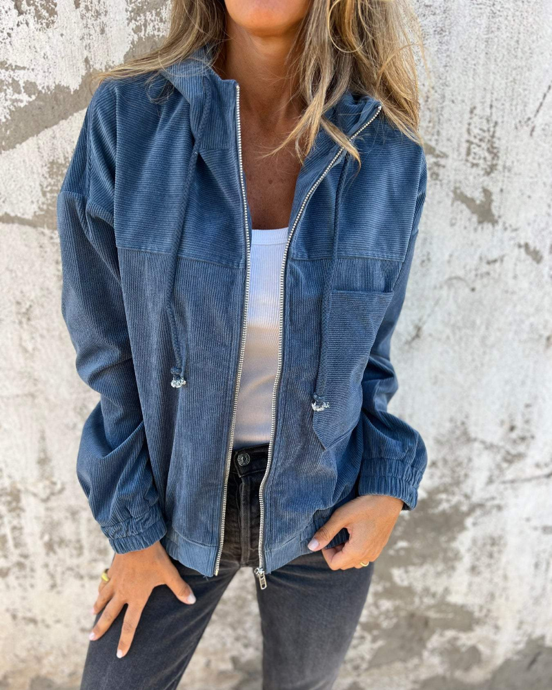 Sophie - Veste Velours Confortable