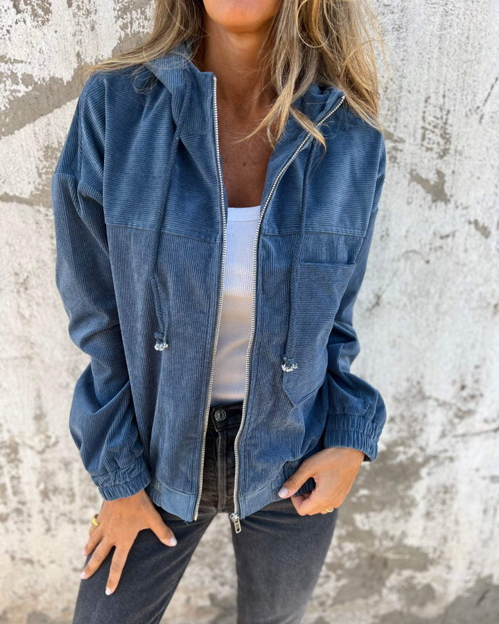 Sophie - Veste Velours Confortable