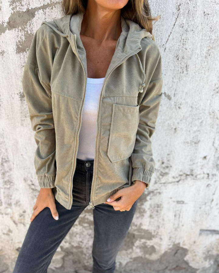 Sophie - Veste Velours Confortable