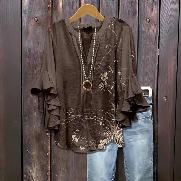 Elisabet - Blouse Estivale Décontractée