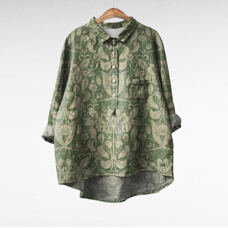 Mireva- Élégante Blouse Vintage