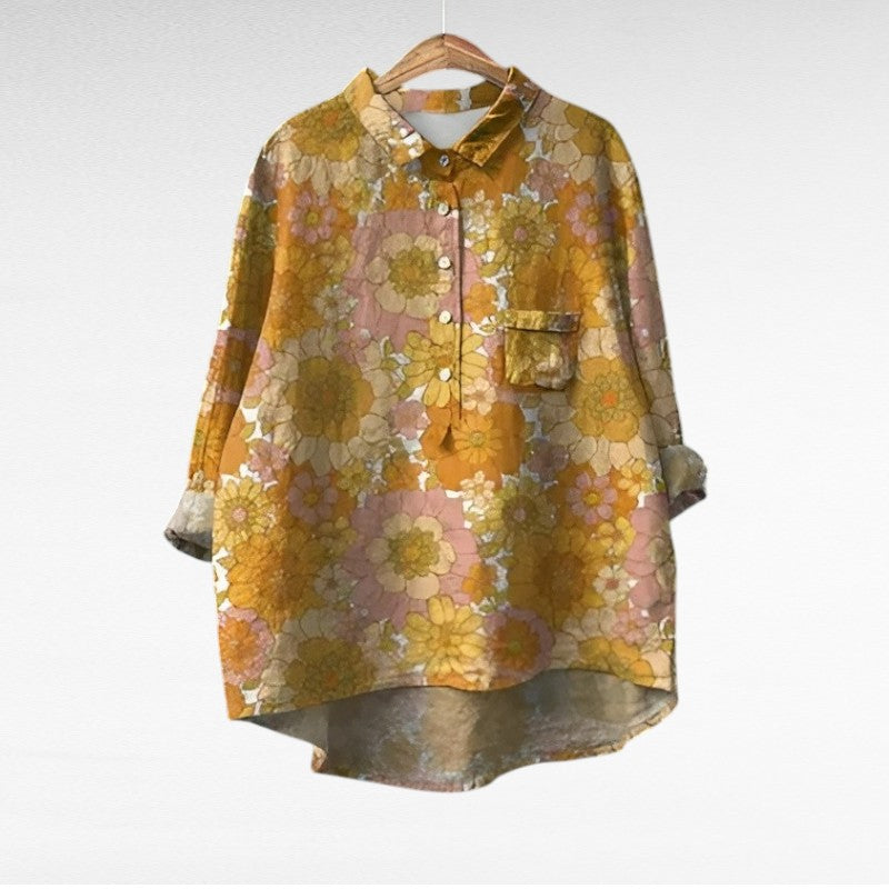 Mireva- Élégante Blouse Vintage