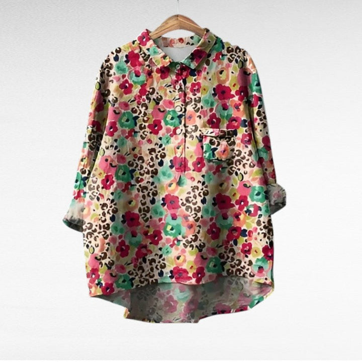 Mireva- Élégante Blouse Vintage