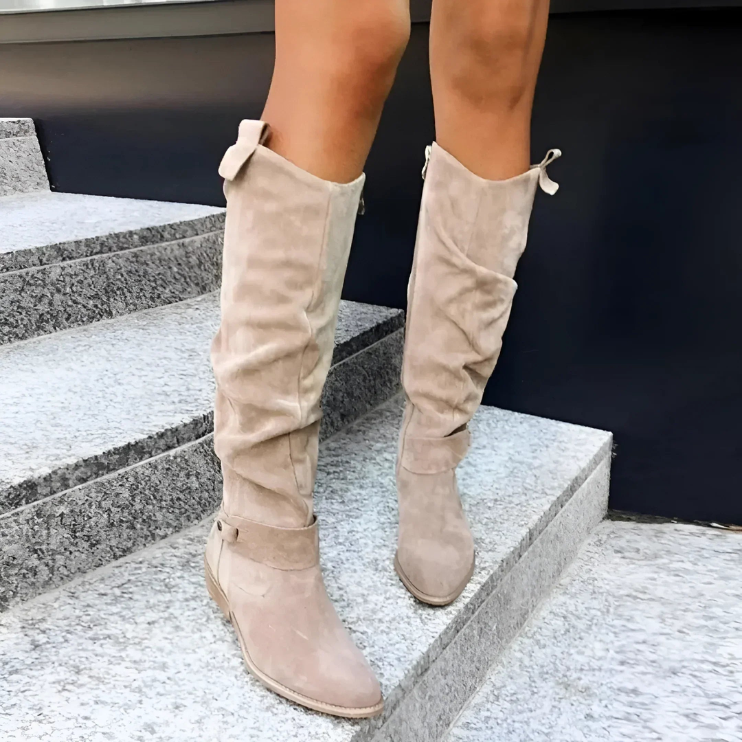 Madeleine - Bottes Montantes En Suède