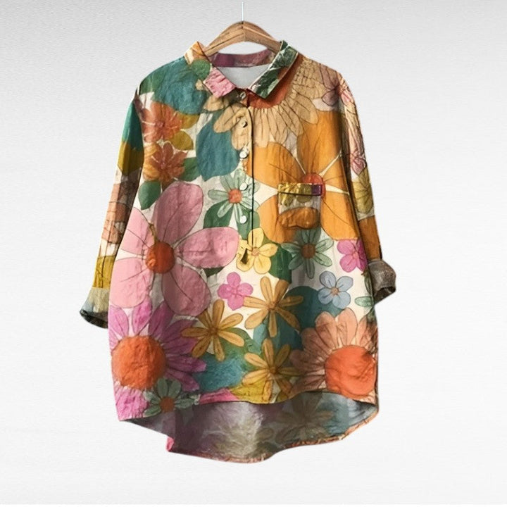 Mireva- Élégante Blouse Vintage