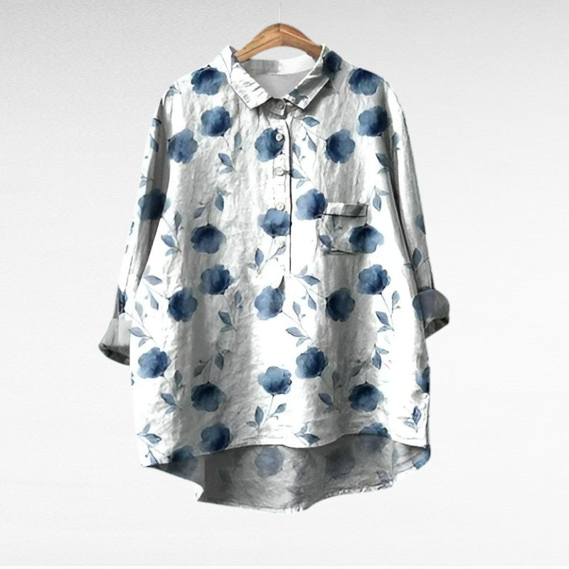 Mireva- Élégante Blouse Vintage