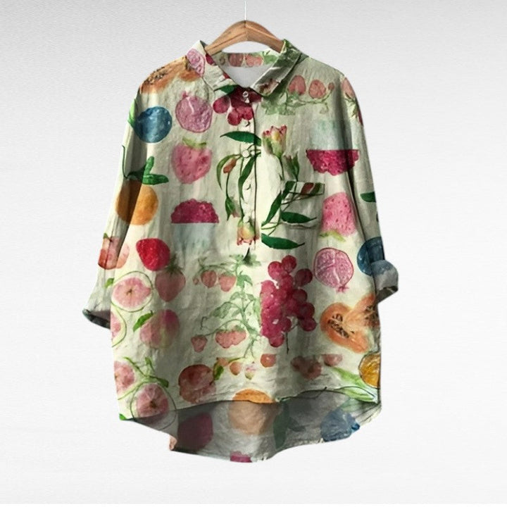 Mireva- Élégante Blouse Vintage