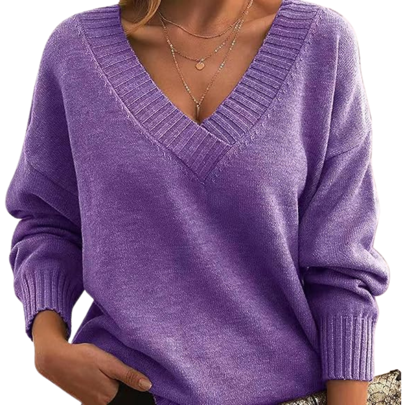 Lenia – Pull Élégant en Mélange de Cachemire