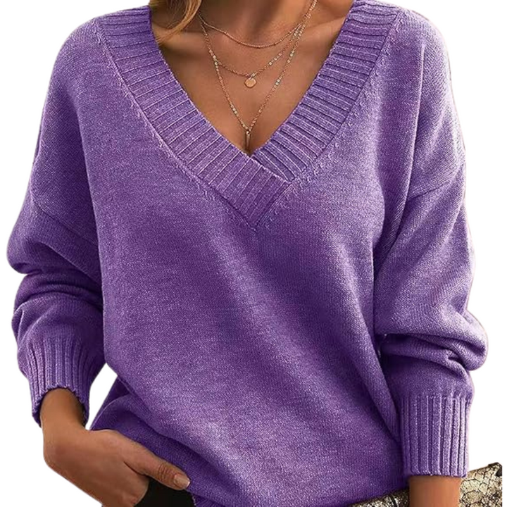 Lenia – Pull Élégant en Mélange de Cachemire
