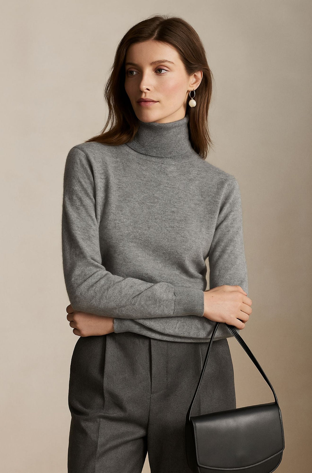 Amara - Pull Col Roulé Luxueux
