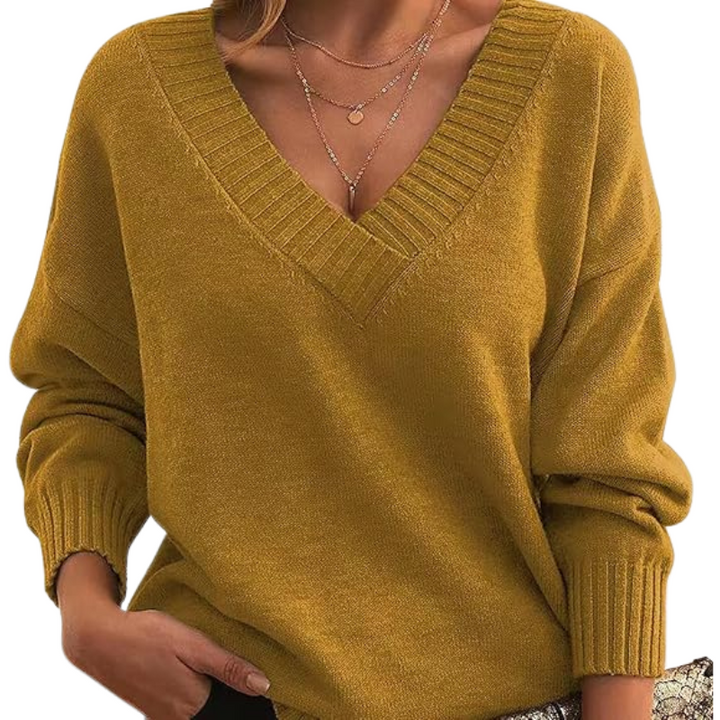 Lenia – Pull Élégant en Mélange de Cachemire