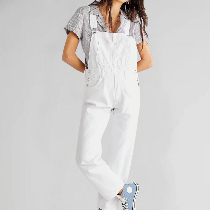 Jacqui - Combinaison Denim Urbaine
