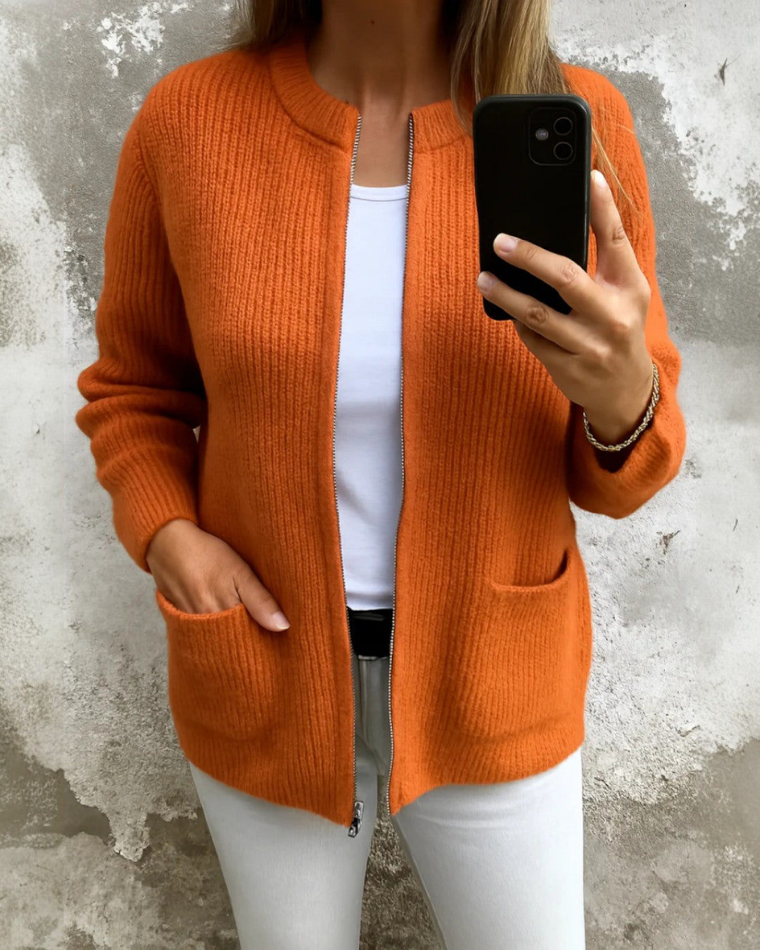 Sophie - Gilet Doux Et Pratique