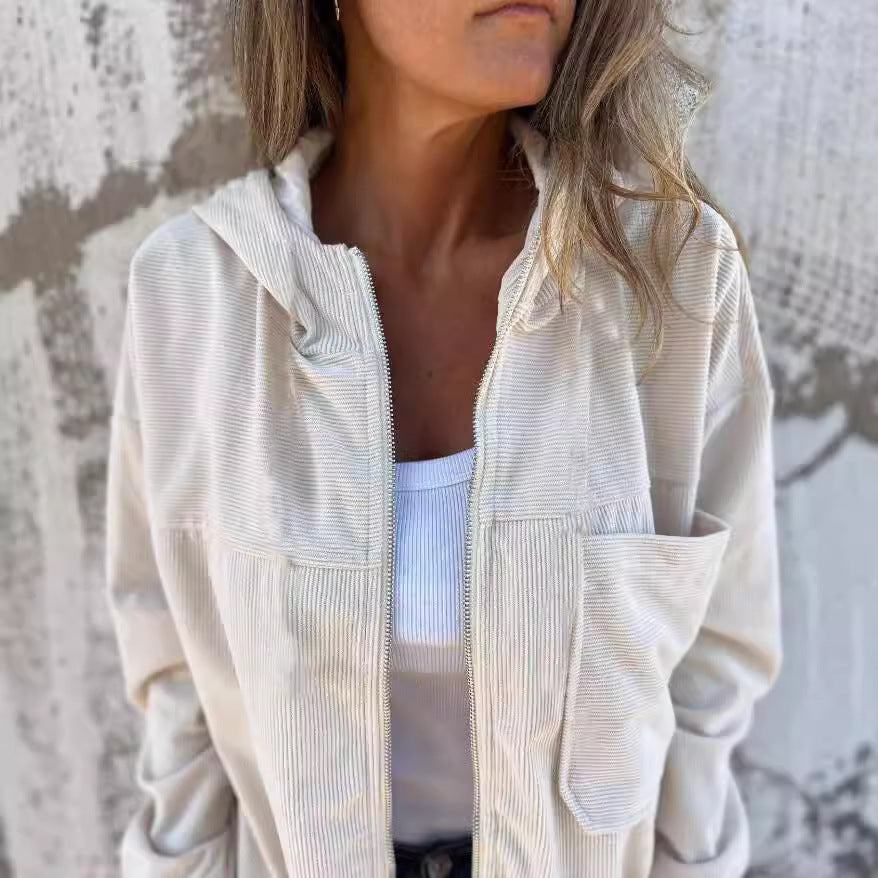 Sophie - Veste Velours Confortable