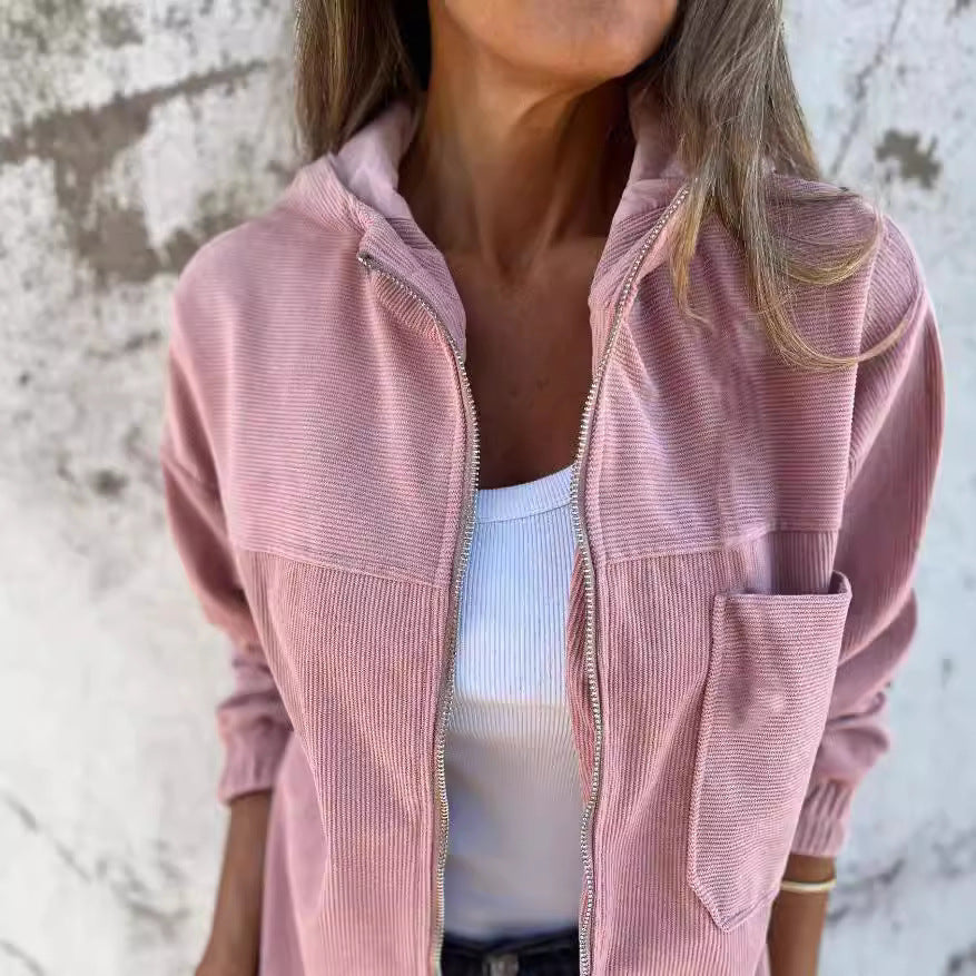 Sophie - Veste Velours Confortable
