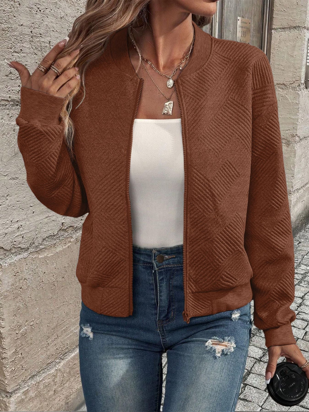 Jennita - Veste Printanière Élégante