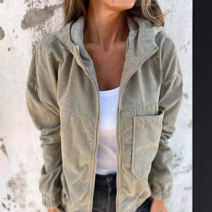 Sophie - Veste Velours Confortable