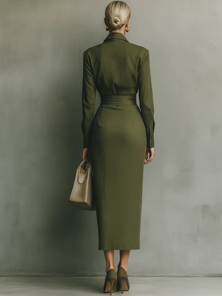 Noëlle - Élégante Robe Maxi