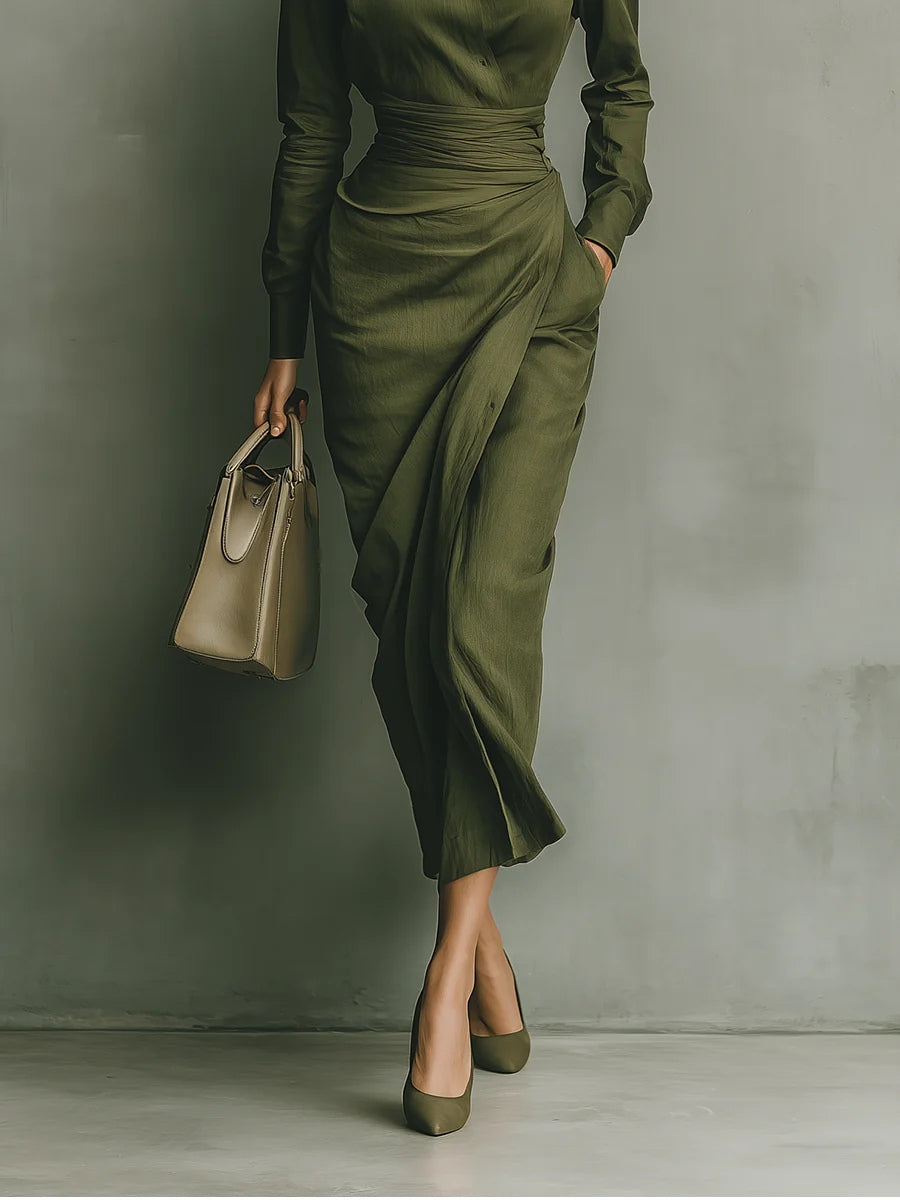 Noëlle - Élégante Robe Maxi