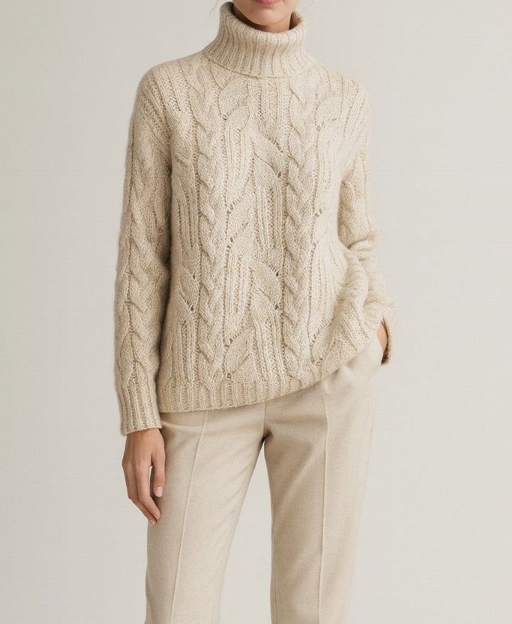 Karin - Doux Pull Col Roulé