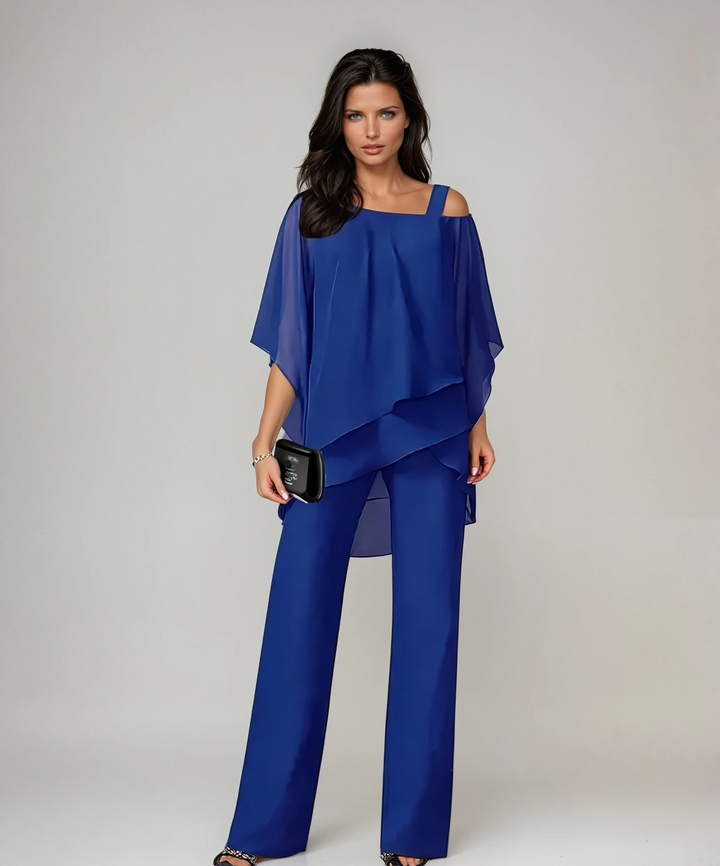 Kendra - Robe Élégante en Deux Pièces