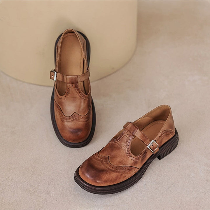 Joli - Élégante Chaussure en Cuir